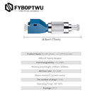 3pcs Professional Visual Fault Locator Fiber Optic Tester - Includes 3pcs 9/125μm Singlemode FC/LC Adapters | for Fiber Optic Cable Maintenance, Network Installation & Repair (Mode Number: VFL-30)