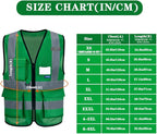 green safety vest for men