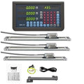 Mill DRO Kit 12" 16" 30" IP67 Magnetic Scale Linear Encolde + 3 Axis Digital Readout for Bridgeport 9X42 Table Bench