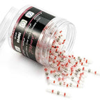 200PCS Red Solder Seal Wire Connectors 22-18 AWG, Self Soldering Heat Shrink Wire Connectors Marine Grade Waterproof Insulated Electrical Butt Splice Wire Terminals for Automotive Boat Truck