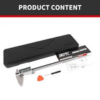 12 Inch Digital Caliper, 150mm Calipers Measuring Tool with Stainless Steel, IP54 Splash Proof Protection Design