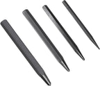 62215 Center Punch Kit, 4-Piece center punch tool set for metal