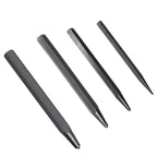 62215 Center Punch Set, Center Punch Metal Center Punch Tool 4-Piece Set