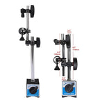 Dial Indicator with Magnetic Base Holder Fine Adjustable Long Arm 0-10mm Professional Gauge 0.01mm