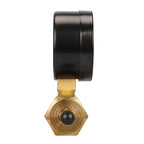 MEASUREMAN 2" Brass Gas Pressure Test Gauge Assembly, 3/4" FNPT Connection, 0-30 psi/kpa, +/-3-2-3% Accuracy
