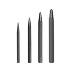 62215 Center Punch Set, Center Punch Metal Center Punch Tool 4-Piece Set