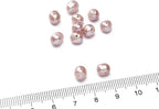 Natural Pearl Beads Potato 5-6mm Purple Freshwater Cultured Loose Gemstone Beads for DIY Jewelry Making 13.8''/Strand HQ