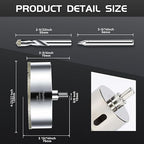 4-23/32inch | 120mm Diamond Hole Saw with Center Drill bit and Diamond-Coated Center Drill bit for Ceramic Glass Marble Fiberglass Granite and Porcelain Tiles by CENYB