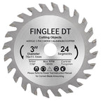Wood Saw Blade TCT Circular Cutting Blade for Woodworking (3 inch （24T/11.1MM）)