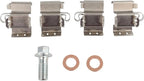 cciyu 18B5402 18B5403 Front Left & Right Brake Caliper With Bracket For Chrysler For Town & Country,For Dodge For Grand Caravan,For Ram For C/V,For Volkswagen For Routan