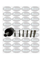 Assorts Lathe's High-Precision Live Revolving Center with Straight Shank and High-Speed Steel (HSS) Hex Rotary Broach for Superior Machining Accuracy and Versatility
