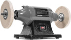 XtremepowerUS 6-Inch Electric Polisher Benchtop Buffer Grinder Motor Polishing Grinder Machine Dual Buffer