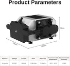 LASER TREE Air Assist for Laser Cutter and Engraver, Adjustable Max 26 L/Min Airflow Air Assist Pump, Reduce Burn Marks, Protect Laser Module Lens, Smooth Edge Clean Cuts, Remove Smoke and Dust