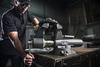 Wilton Mechanics Pro Bench Vise, 10" Jaw Width, 12" Jaw Opening, 5-1/4" Throat (Model 8100M)