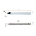 AFA Tooling - Deburring Tool with 11 High Speed Steel Swivel Blades and Tungsten Carbide Scribe - Works on Metal, Resin, PVC Pipes, Copper, Plastic and 3D Printed Edges - Plumbing & 3D Printing Tool
