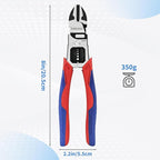 KAIHAOWIN 3-in-1 Wire Cutters with Stripper and Crimper Multifunction Diagonal Cutters Side Cutters Heavy Duty for Electrician and Homes