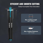 VEVOR Manual Tile Cutter, 48 inch, Porcelain Ceramic Tile Cutter with Tungsten Carbide Cutting Wheel, Infrared Positioning, Anti-Skid Feet, Durable Rails for professional installers or beginners