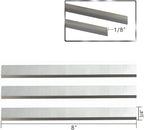 8 Inch Jointer Planer Knives Blades for Bridgewood Jointer Planer HSS 8" x 3/4" x 1/8" 3pcs