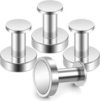 Cruise Essentials - 150Lb Heavy Duty Magnetic Hooks for Cabins, Garage & Grill - 4Pcs
