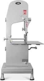 B-310S 2400W 3.3HP [ ETL & NSF Certified ] Countertop Electric Bone Band Saw – Commercial Meat Cutter, 7.9" Adjustable Cutting Thickness, 78.7" Stainless Steel Blade, Safety Shut-Off Emergency Stop