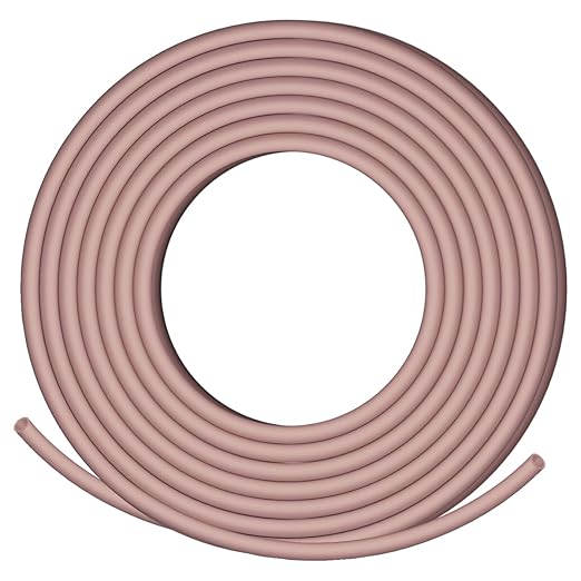 XHF 3/8 Inch 20Ft 3:1 Waterproof Heat Shrink Tubing Roll Marine Grade Adhesive Lined Heat Shrink Tube, Insulation Sealing Oil-Proof Wear-Resistant Brown