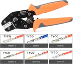 iCrimp SN-48B Pin Crimping Tools 3.96/4.8/5.08/6.3 mm 26-16AWG Crimper 0.14-1.5mm² for Dupont & JST-SM Molex Connectors and Terminals