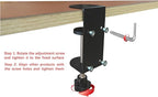 3 inch C-Clamp with Four Small Holes in the back, 4-Pack Adjustable Desk C Clamps for Range 0.35"~3.37", Versatile Clamp for Brake, Parts Assembly, Fastening, Welding, Woodwork, Metal Work