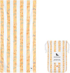 Dock & Bay Beach Towel - Quick Dry, Sand Free - Compact, Lightweight - 100% Recycled - Includes Bag - Kids - Bike Bike Baby, Large (160x90cm, 63x35)