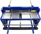Eastwood 52 Inch Stomp Shear Machine | Industrial Grade Manual Operated Metal Fabrication Stomp Shear Sheet Cutter up to 14 Gauge | Equipped with T10A Tool Steel Ultra Sharp Cutting Blades