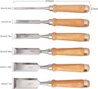6-Piece Wood Chisel Tool Set Premium Carving Tools An Indispensable Addition to Your Woodworking Kit