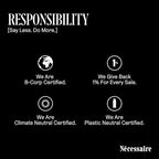Nécessaire The Body Wash. Fragrance-Free. Multi-Vitamin Gel Cleanser. Nourish, Soften. Hypoallergenic. Dermatologist-Tested. No SLS/SLES. 250 ml / 8.4 fl oz