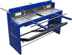 Eastwood 52 Inch Stomp Shear Machine | Industrial Grade Manual Operated Metal Fabrication Stomp Shear Sheet Cutter up to 14 Gauge | Equipped with T10A Tool Steel Ultra Sharp Cutting Blades