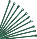XINGO Cable Zip Ties (500 Pack), 40 Lbs Tensile Strength-Heavy Duty, Self-Locking Nylon Plastic Wire Ties in Assorted Sizes and Colors for indoor and outdoor (12 inch, Dark Green)