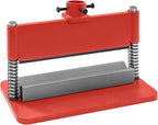 12" Press Brake Attachment for 12&20 Ton Hydraulic Press, 3/16" Bending Thickness Press Brake Attachment, Heavy-Duty Metal Bending Accessories for Metal Sheet Bending Forming Shapes (Red)