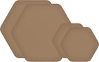 GEAR AID Tenacious Tape Hex 2.5” and 1.5” Repair Patches, Peel-and-Stick to Fix Holes and Burns in Down Jackets, Rain Gear, Tents, Tarps and More