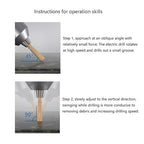 1/4 inch Diamond Hole Saw for Ceramic, Porcelain, Tile, Glass, Granite, Quartz, Marble, Gemstone – Dry Drilling，6mm 10pcs