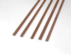 Brazing Rods Phosphor Copper 15% Silver Nitrate Sticks Copper Solder Kit Alloys Flat Industry Welding Rods for Air-conditioners, Refrigerators Pipe Gas and Freezers Storage HVAC(15% Silver Bcup-5)