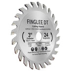 Wood Saw Blade TCT Circular Cutting Blade for Woodworking (3 inch （24T/11.1MM）)