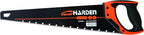 Tools 20" (510mm) Pro Hand Saw – #65 Mn Steel Blade, Heat Treated, HRC >55 Teeth Hardness, 3-Sided Grinding Teeth, Soft TPR Handle