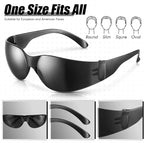 Chumia 48 Pairs Safety Glasses Protective Eyewear Goggles Scratch Impact Resistant Eye Protection for Men Women Work