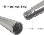 5/8"-11 Angle Grinder Extension Shaft Connecting Rod with Grinder Adjustable Spanner Wrench Flange Nut kit Car Polisher Airway Buff Extender Rotary Extension Kit (3" & 4" & 5.5")