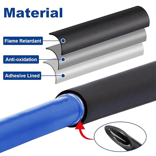 3/8" Heat Shrink Tubing, 32.8 Feet Roll Industry Marine Grade 3:1 Shrink Ratio Shrink tubing, Adhesive Lined Heat Shrink Tube, 3/8 Waterproof Shrink Tube for Wires Home Marine Automotive-Black