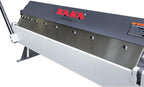 KAKA INDUSTRIAL Box and Pan Brake, 36-Inch Sheet Metal Brake, 16-Gauge Mild Steel Capacity Pan and Box Brake, 1–135 Degree Adjustable, Metal Break with 6 Fingers W-3616Z
