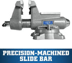 Wilton Mechanics Pro Bench Vise, 6-1/2" Jaw Width, 6" Jaw Opening, 4-3/8" Throat (Model 865M)