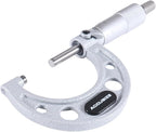 Accusize Industrial Tools 0-12'' by 0.0001'', 12 Pcs Ultra-Precision Outside Micrometers Set with Carbide Tips, Eg00-0912