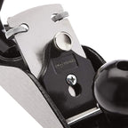 Amazon Basics Woodworking Hand Planer - No.4 Adjustable Bench Plane with 2-Inch Blade for Wood Smoothing, Grey/Black