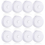 16 Pack Tape Measure, 60 Inch/150cm Retractable Body Measuring Tape - White Soft Sewing Tape for Tailor, Craft & Cloth Measurements