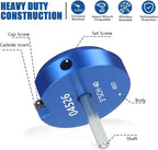 XJX PPR300 PVC Pipe Reamer, 3" Head Aluminum PVC Fitting Saver Fit Into Standard 1/2" Drill and 3/8" Hex Shaft