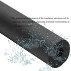 Foam Pipe Insulation - Pipe Insulation Foam Tube 1.7/1.8m (5.6/5.9ft) Long, Inner Diameter 25/50/90mm (1"/ 2"/3-5/9") ID, Suitable for Insulating Air Conditioning Water Pipes(4-1/3"*0.79"-5.9Ft)