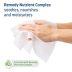 Medline Remedy Clinical 3-in-1 Barrier Cream Cloth, 8 count (1 Pack), 8 x 8 in Adult Wet Wipes, Vanilla Scent, Incontinent Care, Dimethicone, Irritated Skin, Soothing, Nourishing, Gentle